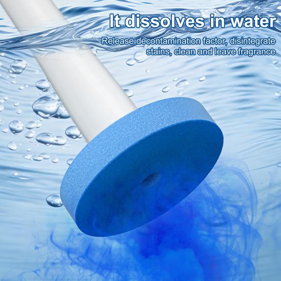 Туалетная щетка с универсальной совместимостью, сменные головки для утилизации, мощная производительность очистки туалетной щетки