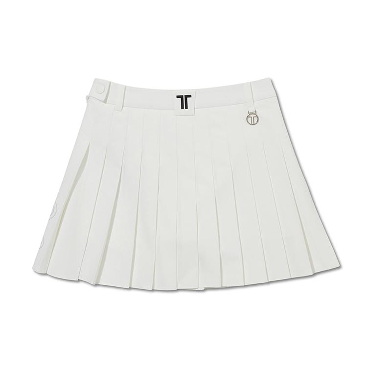 Makeuaenlona W T-Line Pleats Skirt Ls1Xe71F