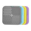 Silicone Lick Pad Slow Feeder Mat with Suction Cups, Food-Grade Pet Feeding Placemat