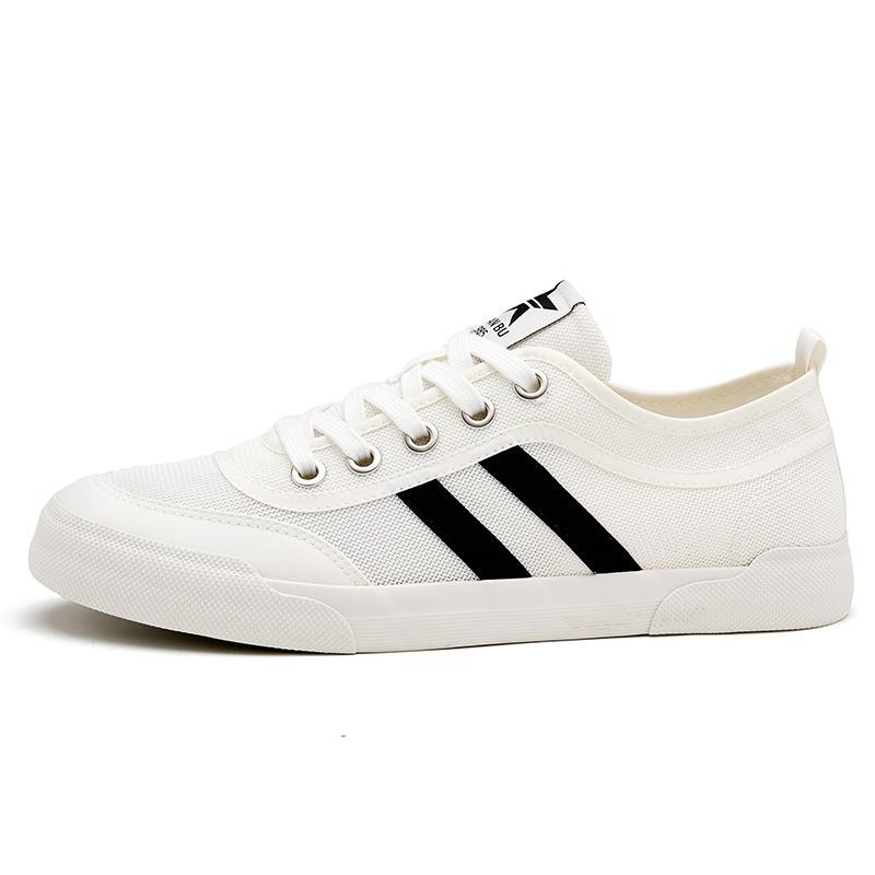 Новые летние мужские туфли Niche Design Trendy Casual Men's Cloth Shoes Lowtop Lace Up Shoes