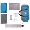 Family Tent with Roof Blue 380 x 260 x 190 cm Polyester