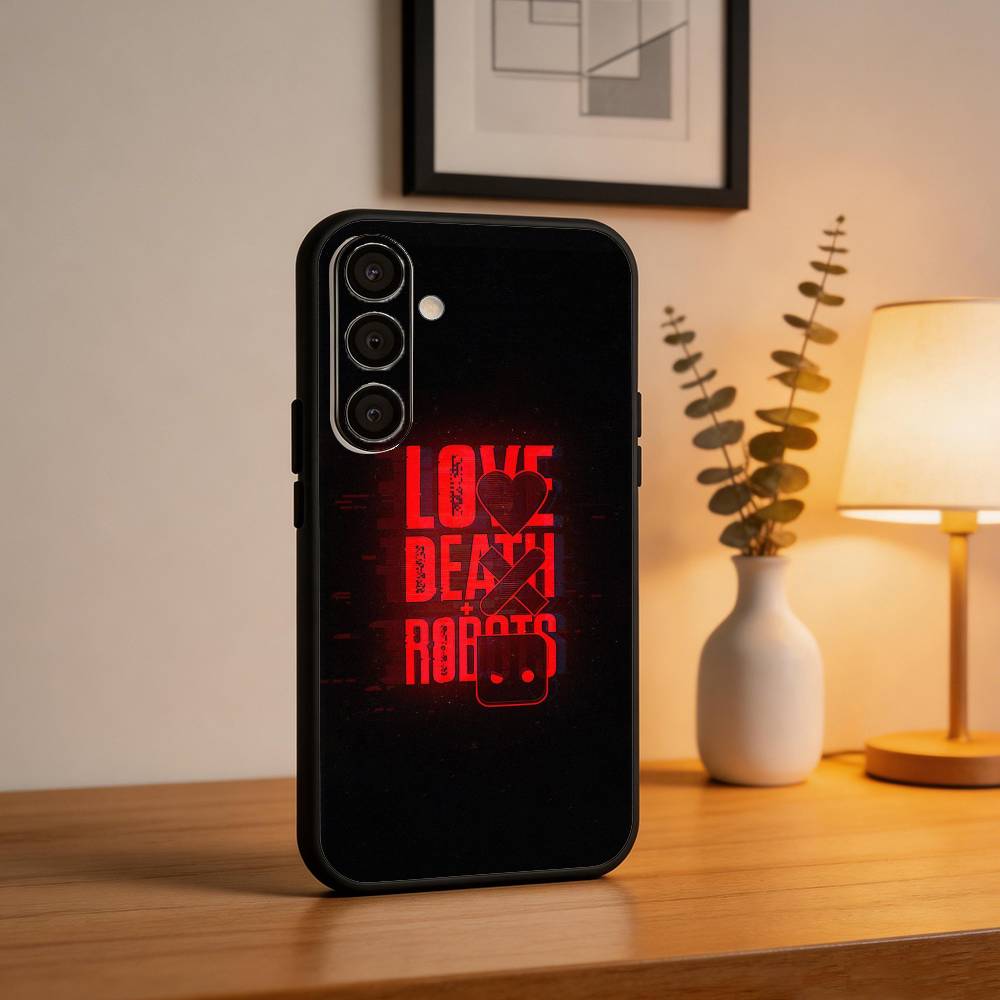 Love Death And Robots Чехол для телефона для Samsung A73, A21s, A22, A31, A32, A52, A53, A71, A80, Мягкий черный корпус
