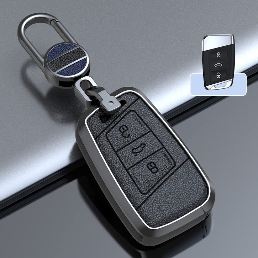 Чехол для ключа VW, Держатель для ключа, Накладка на ключ, Защита ключа, Для Volkswagen, Alteon, Passat, Tiguan,