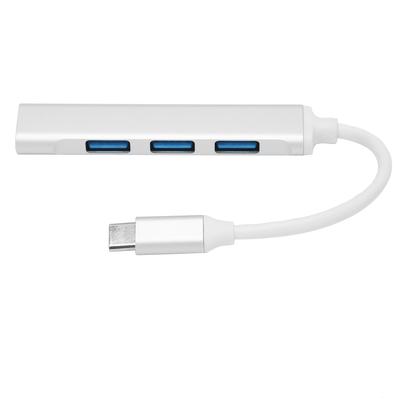 4-в-1 TypeC на 4 порта USB OTG ХАБ Адаптер Многофункциональный Разветвитель Док-станция