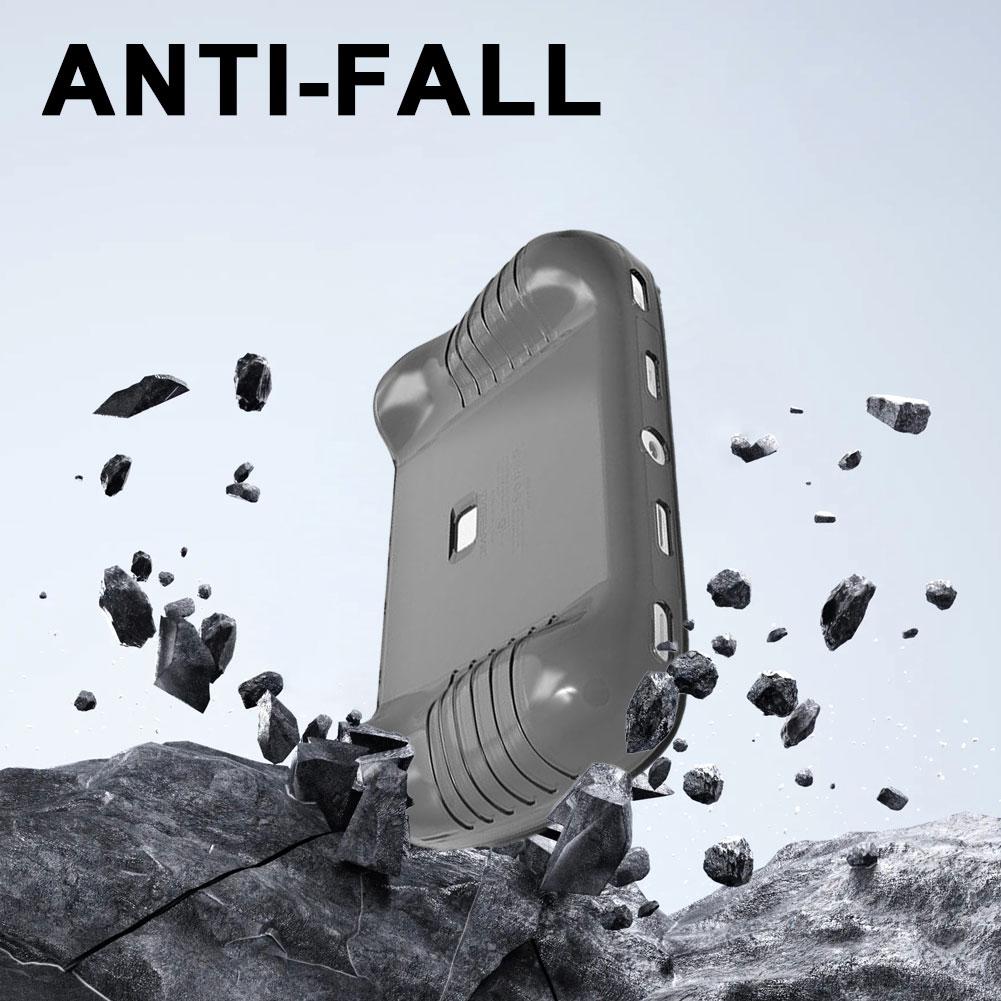 For Anbernic RG CubeXX Soft Rubber Protective Shell Gaming Handheld Transparent TPU Protective Case Anti-Scratch Accessories