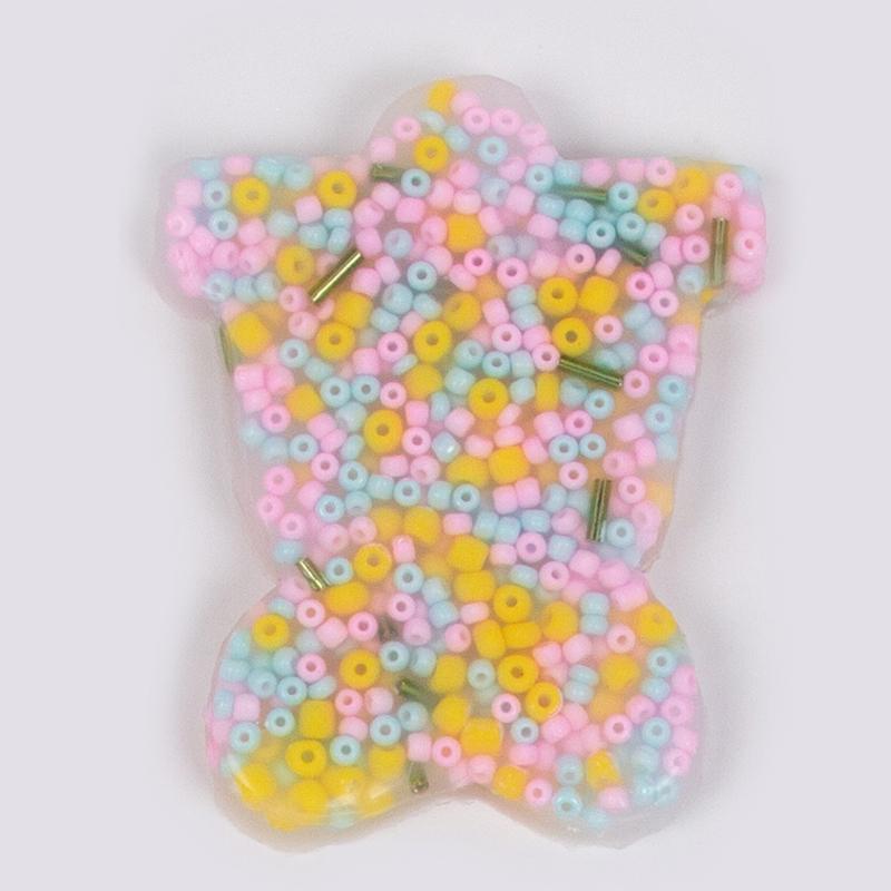 Xiaomi Skin Picking Fidget Skin Picking Pocket Pads Toy Heart Round Fruit Butterfly for Decompression Trichotillomania ADHD Color B