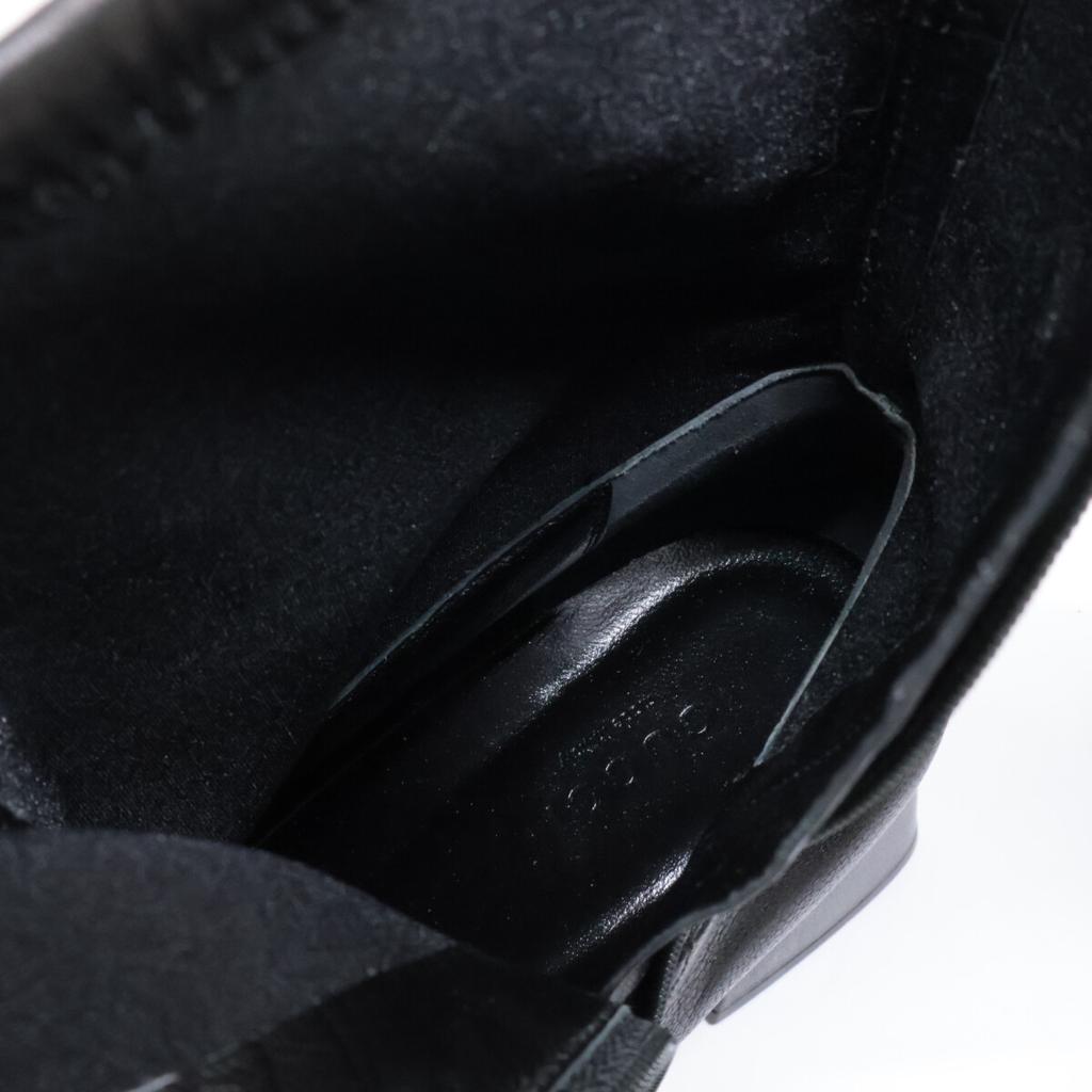 Gucci 719830 Женские ботинки с пряжкой-лошадкой обувь 41 черный Б/у