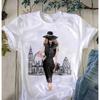 Fashion3d Print Женская футболка Vogue Girl Fashion Shirt Графический Повседневный Забавный Уличный Стиль Tumblr Женская Tumblr Fashion Футболка Топ Футболка