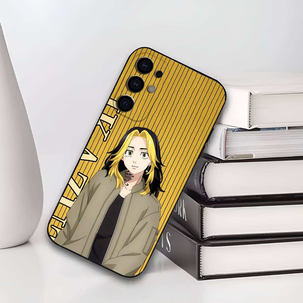 Чехол для телефона Kazutora Hanemiya T-Tokyo R-Revengers Силиконовый Мягкий Для Samsung S25,S24,S21,S22,S23,S30,Ultra,S20,Plus,Fe,Lite