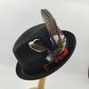 Three-dimensional Embroidery Handmade Straw Hat Western Cowboy Hat Men Cap Outdoor Women Hat Light Luxury