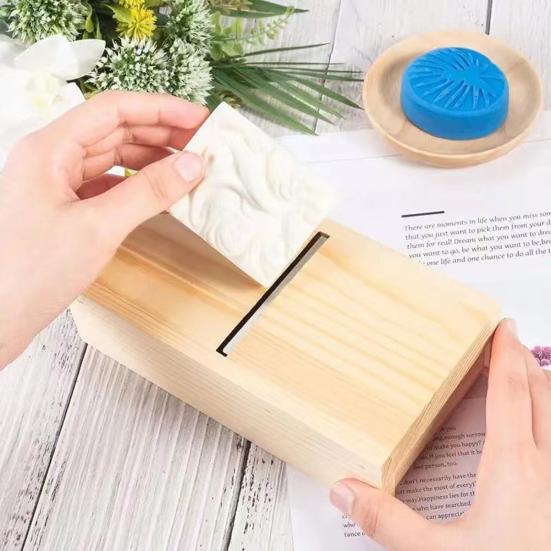 Handmade Soap Beveler Trimming Tool Wooden Candles Loaf Soap Planer Cutter Mold DIY Making Soap Edge Shaving Tool