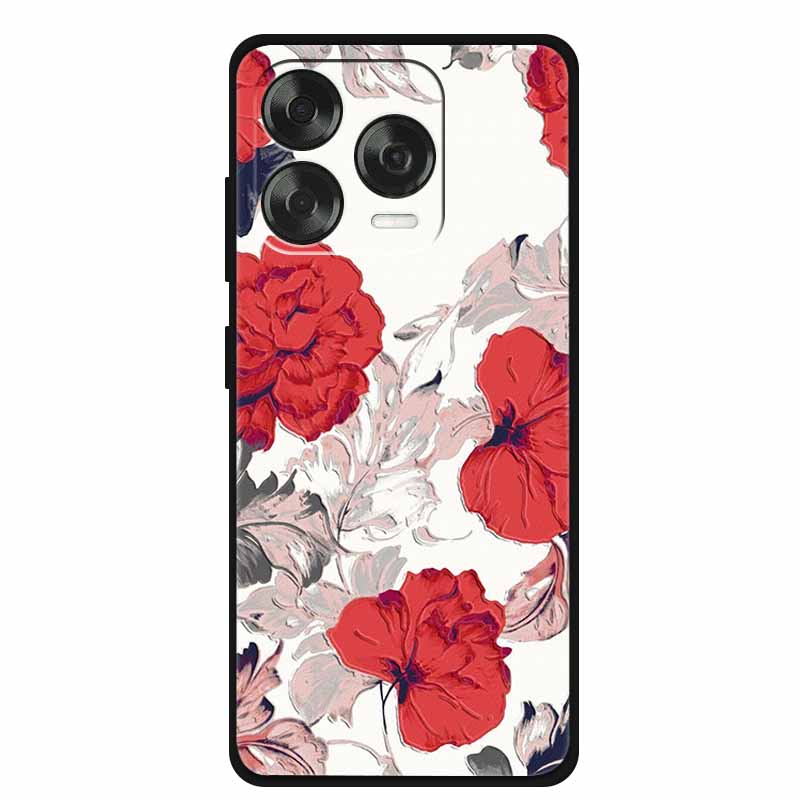 3D Тисненый Чехол Для ZTE Blade V70 Дизайнерский Чехол Для Телефона Цветы Черный Силикон Мягкая Задняя Крышка Для ZTE Axon 60 4G Nubia V70 Vita Чехол