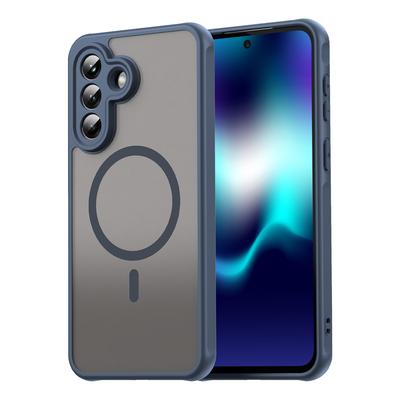 Чехол для телефона Samsung Galaxy A37 5G с MagSafe, Магнитный противоударный чехол MagSafe, Гибридный чехол-бампер для Samsung Galaxy A37 5G