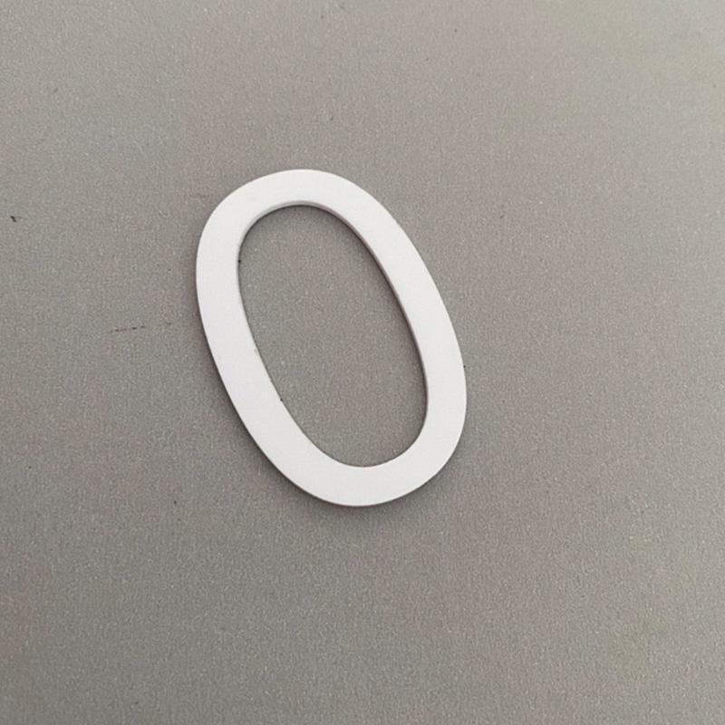 1PC Self Adhesive Door Number Acrylic Plate Address Plaque Mailbox Sign Sticker House Number