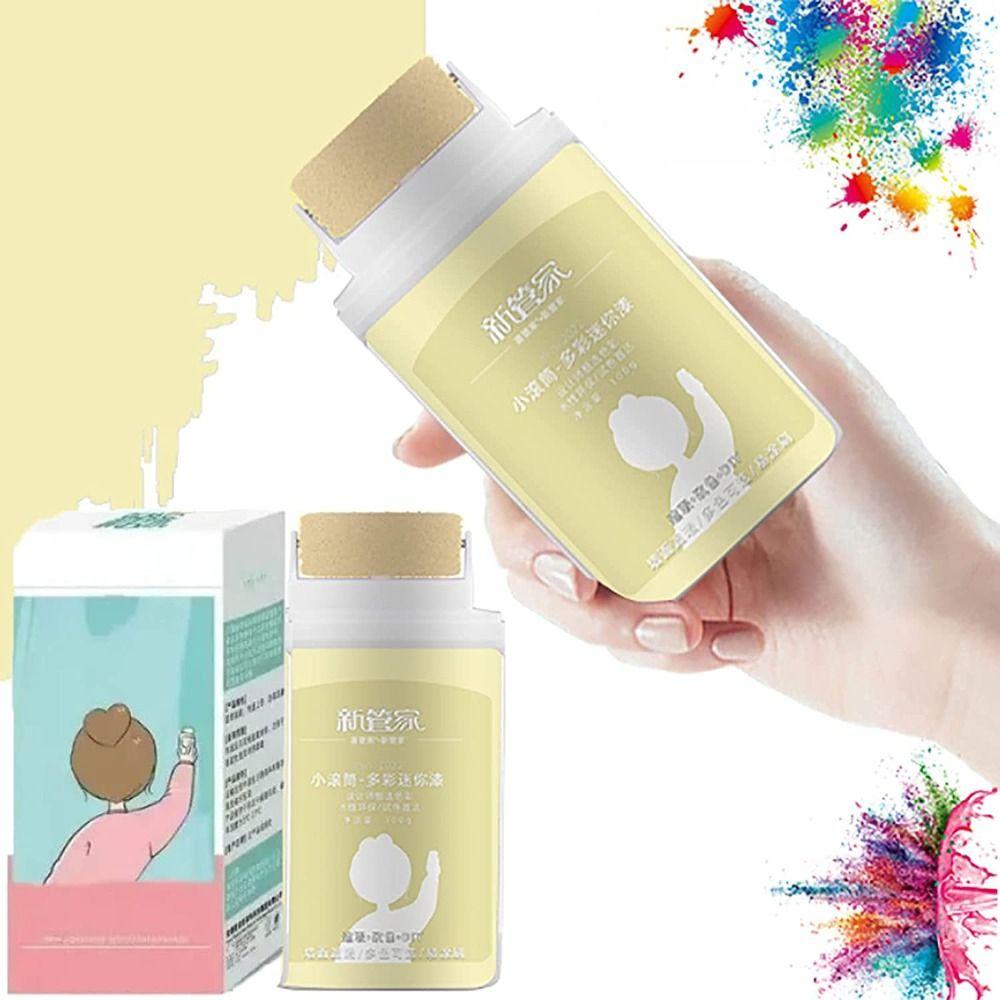 Крем для ремонта стен Валик Паста для ремонта стен Валик Маленький валик Кисть для заделки стен Маленькая кисть-валик Настенная латексная краска