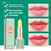 QIC Carotene Color Changing Lipstick, Cosmetics Makeup Bullet Color Changing Moisturizing Hydro Temperature Changing Lip Balm
