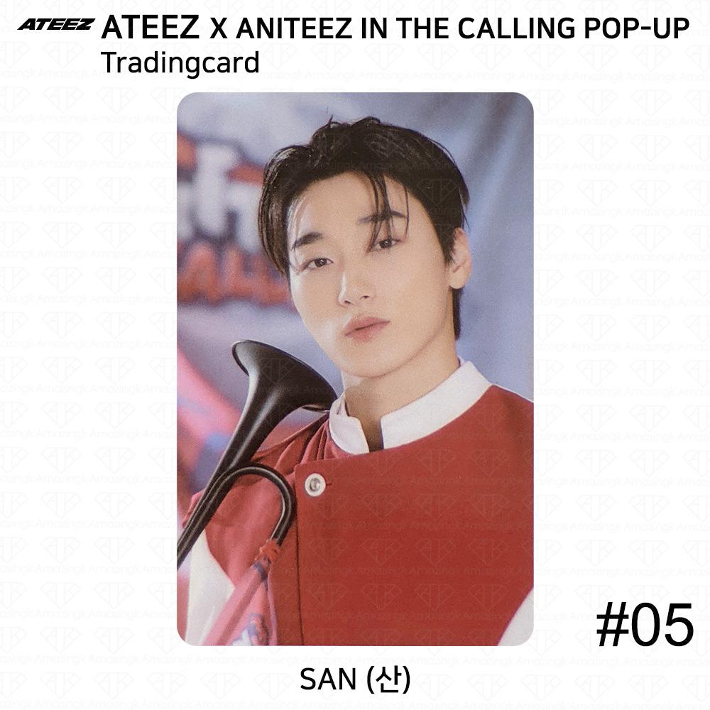 ATEEZ X ANITEEZ В ЗОВЕ ПОП-АП MD Торговая карточка Юнит KPOP K-POP Сонхва