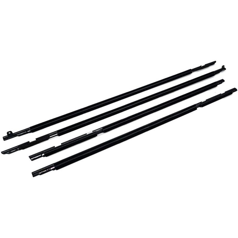4Pcs Window Moulding Trim For Toyota Land Cruiser LC80 FZJ80 1990-1998 for Lexus LX450 1990-1998 Weatherstrip Seal 75710-60021