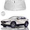Солнцезащитный козырек на лобовое стекло Подходит для 2025 2024 - Toyota RAV4 Prime LE Hybrid XLE XLE Premium Adventure TRD Off Road Аксессуары для солнцезащиты переднего окна Внедорожник Солнце