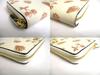 Authentic GUCCI Marmont GG Cherry Strawberry White Leather Round Zip Wallet #a441  Open box