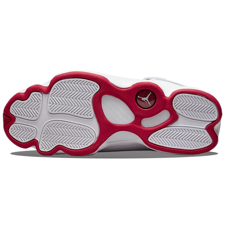 Air Jordan 6 Rings White Mystic Hibiscus Men Sneakers Pure-Platinum 322992-116