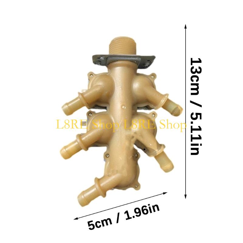 L8RE 12V Plastic Inlet Valves Replacement Part For Automatic Drum Washing Machines