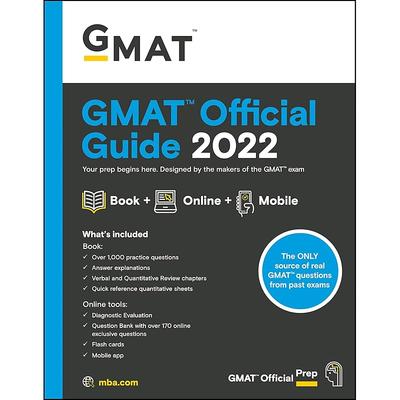 Официальное руководство GMAT 2022: Книга + Онлайн-банк вопросов
