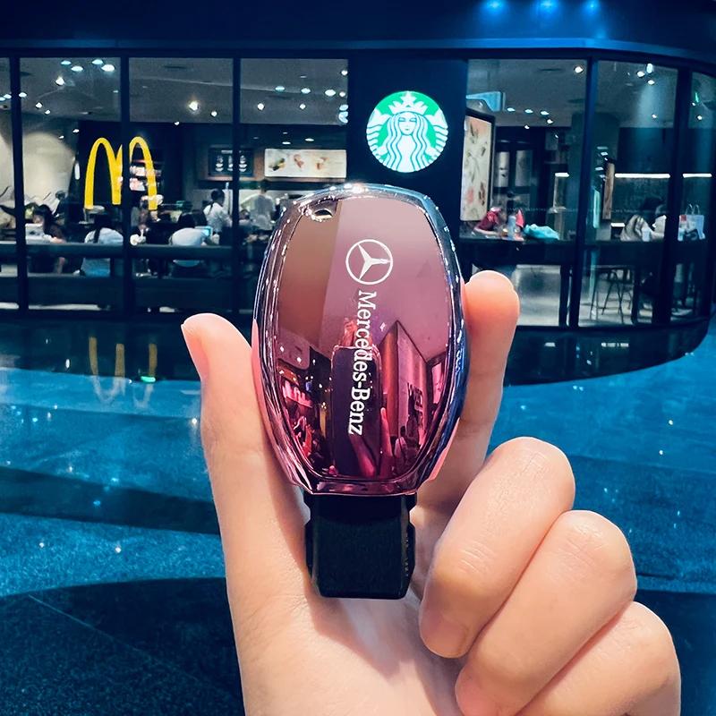 RPO5 TPU Key Fob Cover For Mercedes Benz A B C E S Class W204 W205 W212 W213 W176 GLC MAYBACH Keyless Soft Case