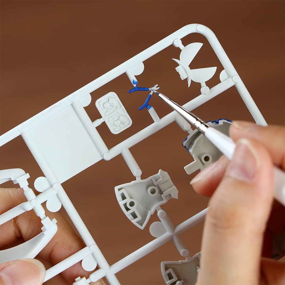 GodHand Kamifude Ubuge Extra Short Brush with Cap for Model Painting (GH-BRSUP-GT)