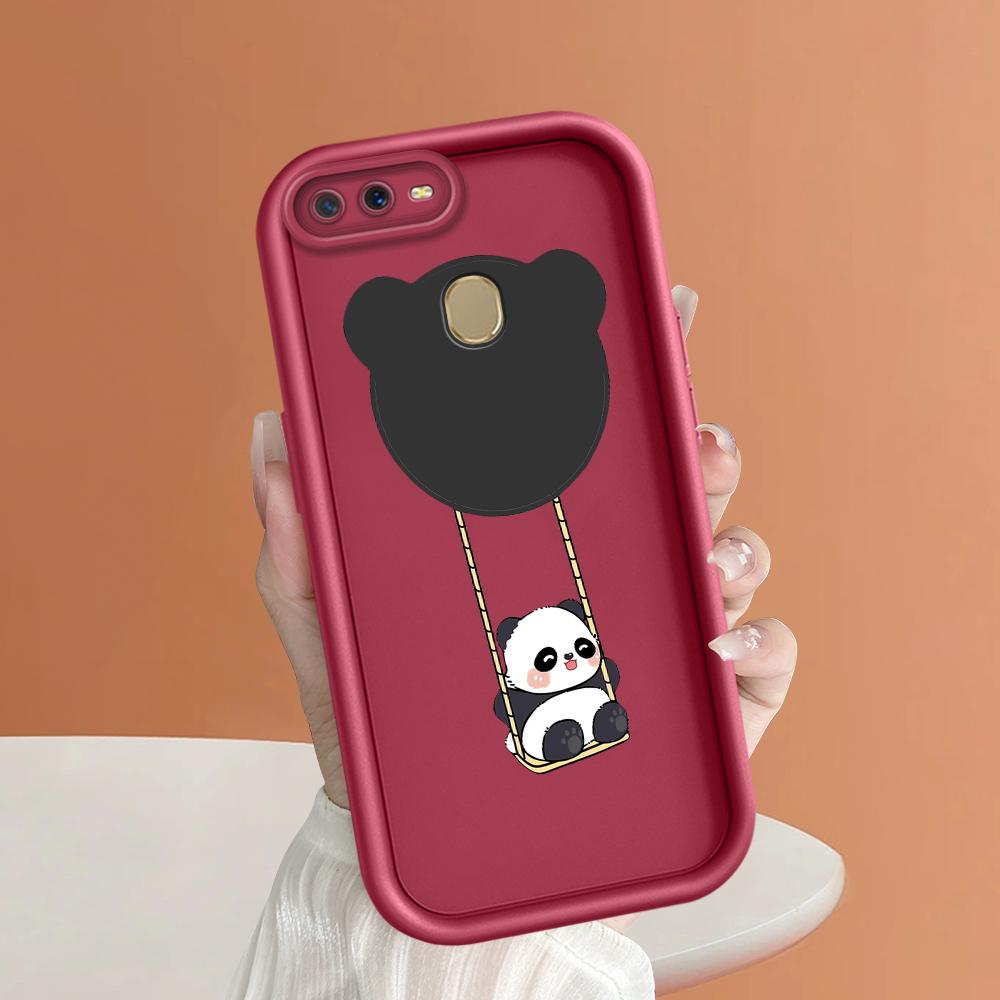 Мягкие силиконовые квадратные лестницы с мультяшным узором, полное покрытие, защита камеры, противоударный чехол для OPPO Reno Realme OnePlus