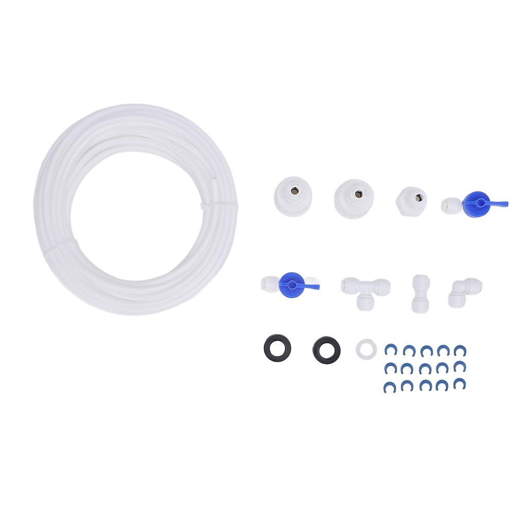 Комплект водопроводной линии для холодильника с шлангом 1/4 дюйма, набор для подключения линии подачи воды для холодильника Side by Side, водяной шланг