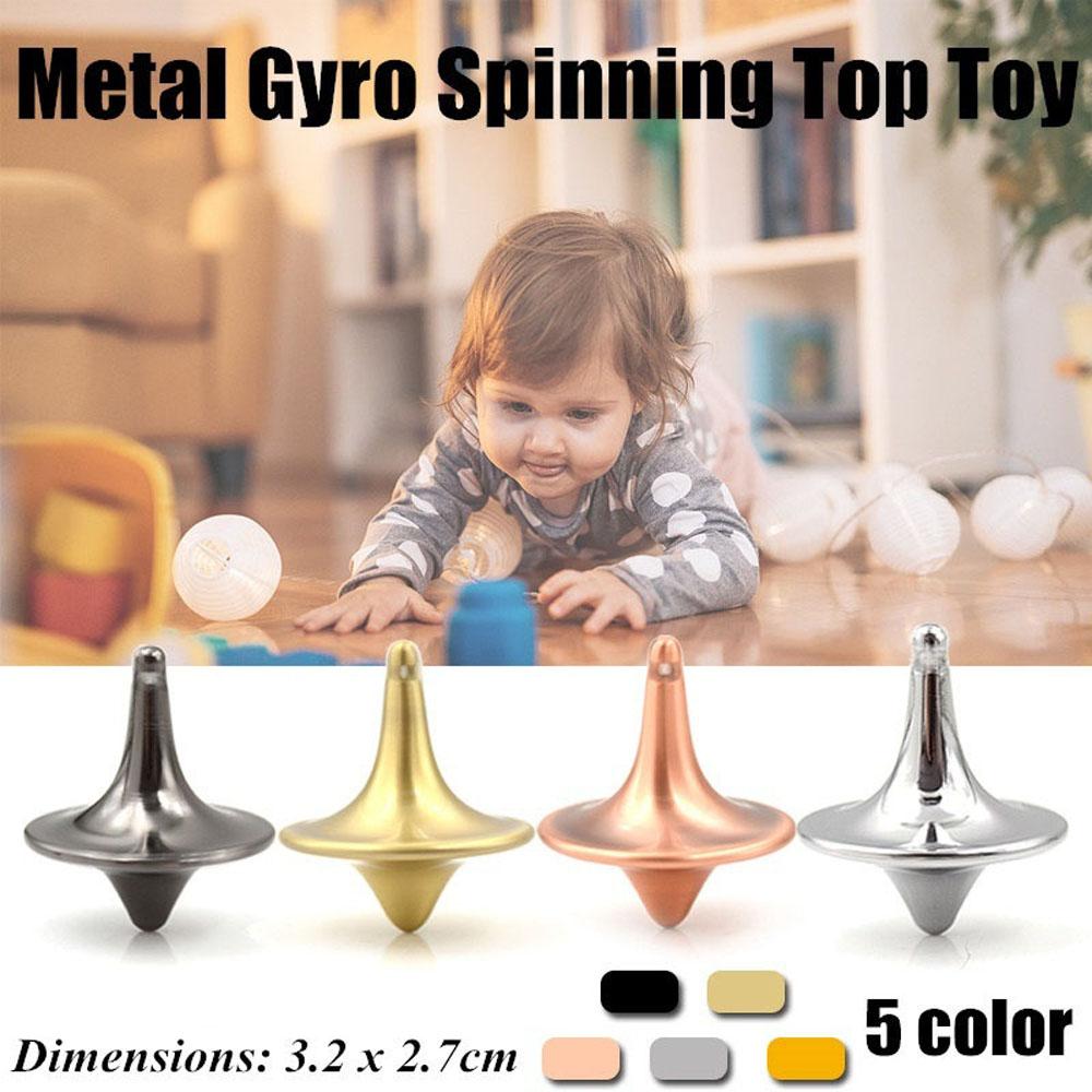Creative Funny Mini Great Accurate Gift No Resistance Spinning Top Gyroscope Gyro Toys