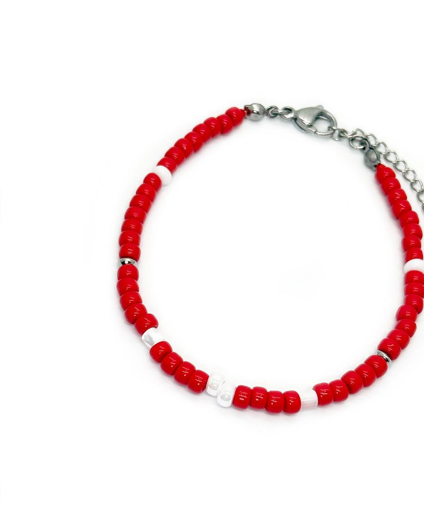 Браслет Monoflux Pulse Red_Сигнальный Красный