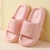 Hot Sale Summer EVA Non-Slip Thick Sole Comfortable Women Home Bath Slippers Sandals