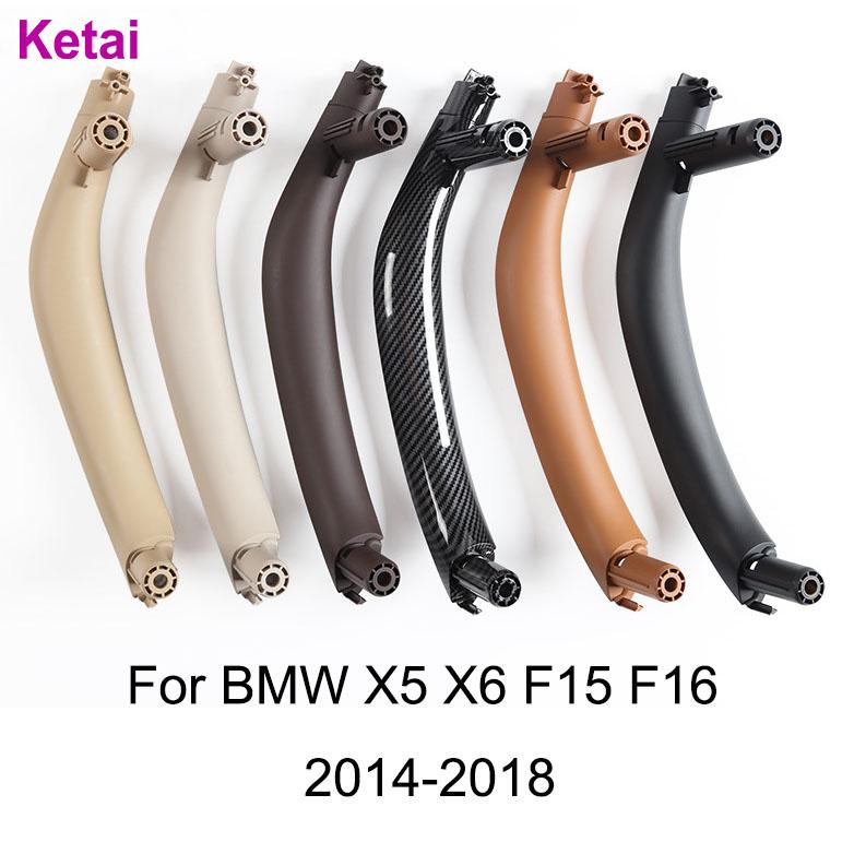 F15 LHD RHD Upgraded Interior Passenger Door Handle Inside Trim Replacement for BMW X5 X6 F15 F16 2014-2018