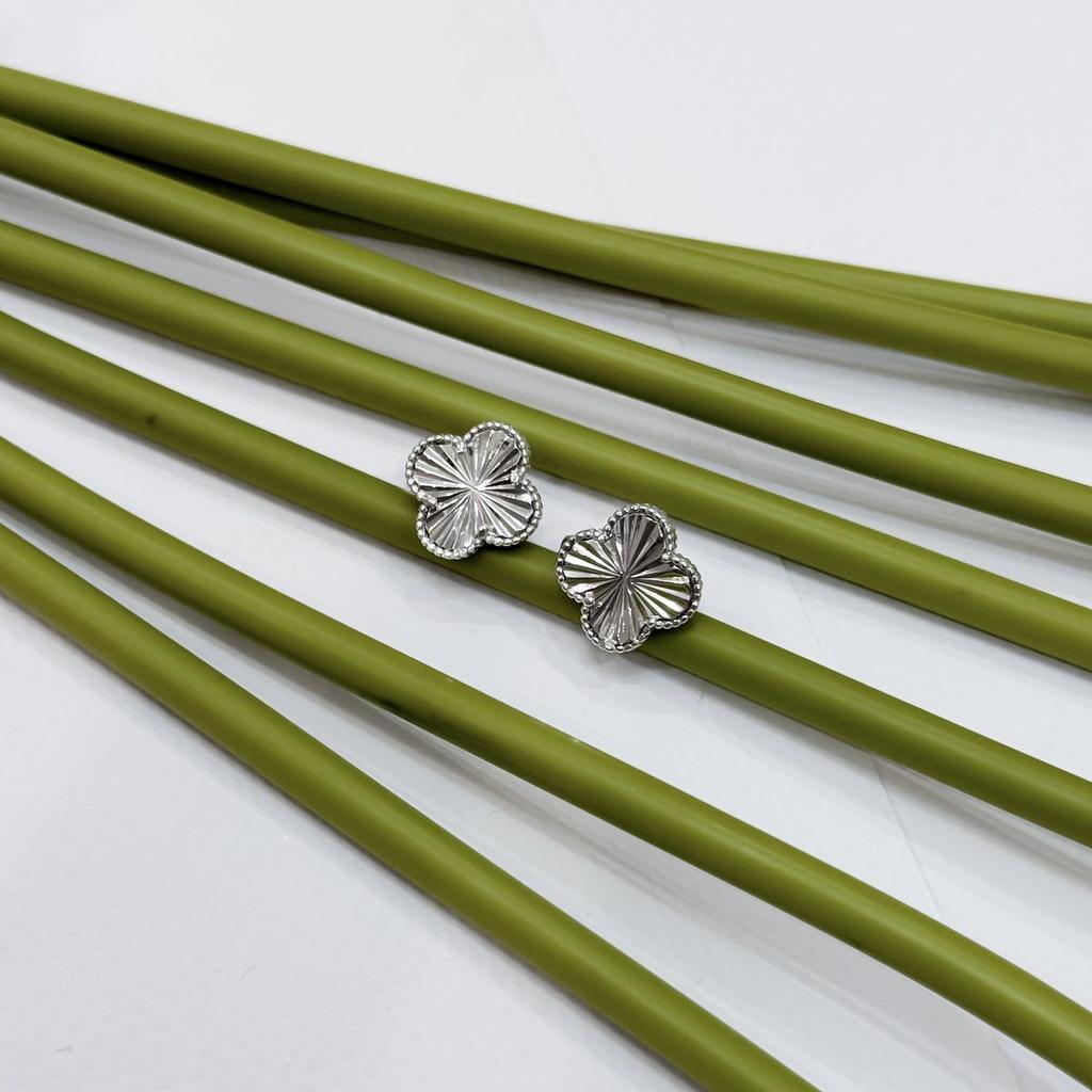 Серебряные серьги без камней (2168218)