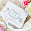 Железный ящик для хранения мультфильмов Kpop Pocards Настольное хранилище Маленькие наклейки для карточек Ленты Ящик для хранения канцелярских принадлежностей Офисные принадлежности