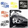 Accessories Flame Skulls Decals 3D Fuel Tank Stickers Motorcycle Ornament Helmet Decration