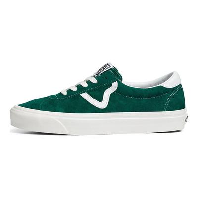 Кроссовки унисекс Style 73 DX Pig Suede — темно-зеленые и белые VN0A7Q5ADRK