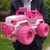 2.4G Rechargeable Electric Four-Way Remote Control Car, Simulated Off-Road Vehicle, Children'S Pink Girl Toy Car