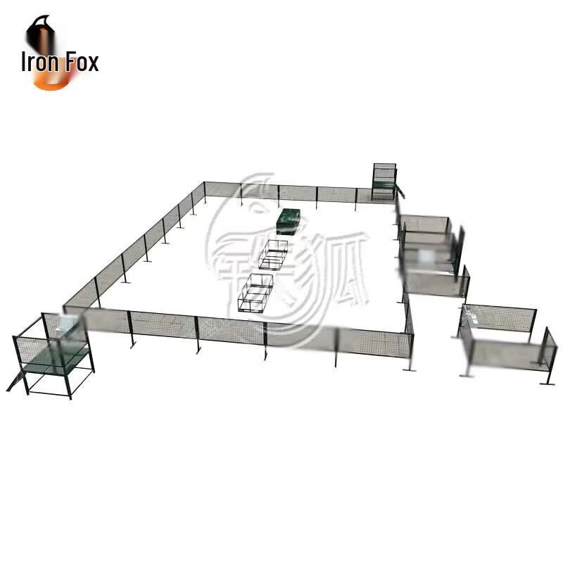 Iron Fox Modular Portable Steel Mesh Training Ground