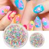 Пузырьковые бусины для ногтей, бриллианты, смешанная коробка, стереоскопические аксессуары для ногтей, роспись ногтей, салон маникюра, DIY нейл-арт