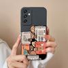 Милый Чехол Для Samsung Galaxy A15 Смешной Полная Защита Мягкий Жидкий Силикон Противоударный Чехол Для Телефона Для Samsung A15 A 15 Fundas