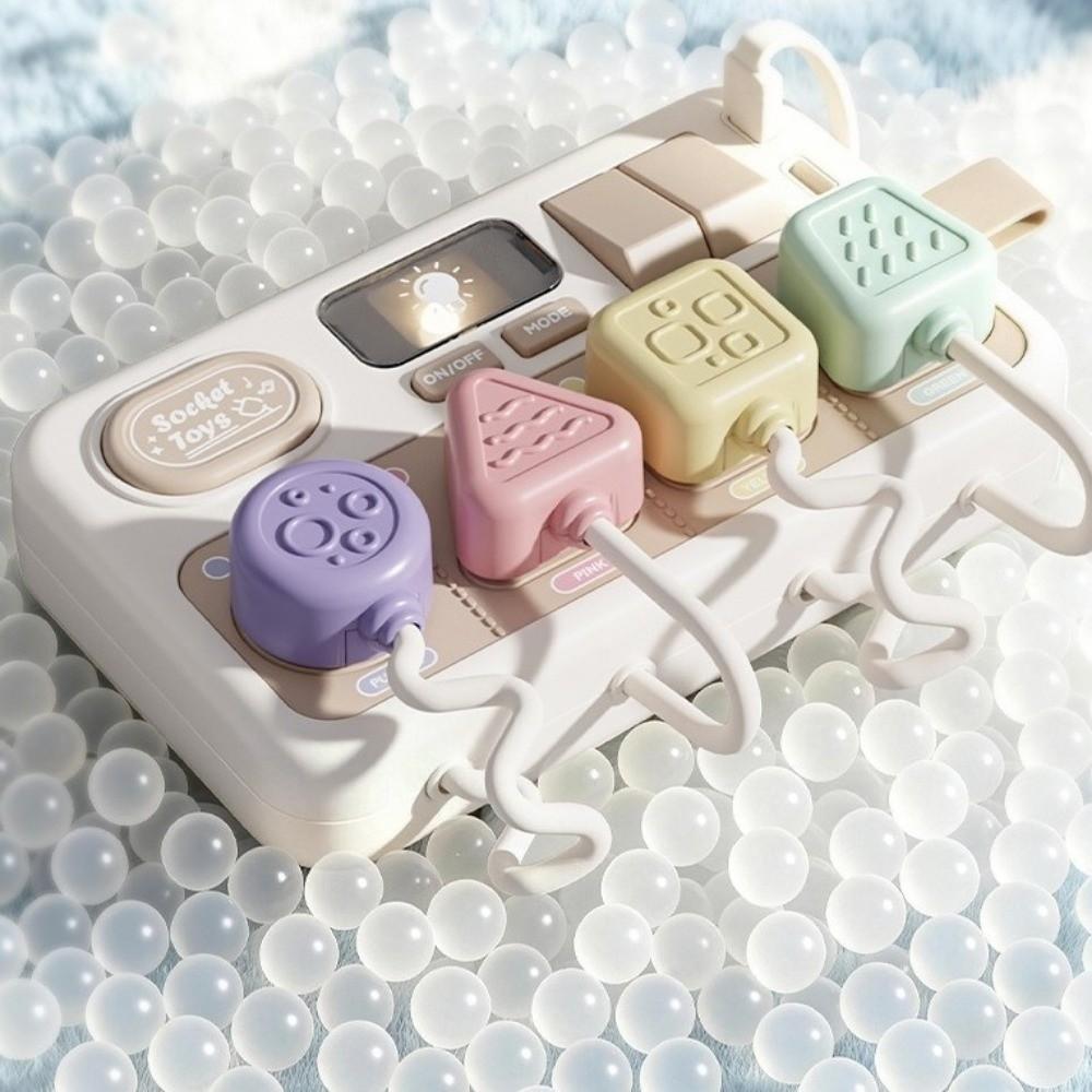 Sturdy Compact Plug Board Toy Early Education Intelligence Toy Montessori Toy
