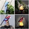 Garden Decoration Resin Parrot Solar light  Garden   Light