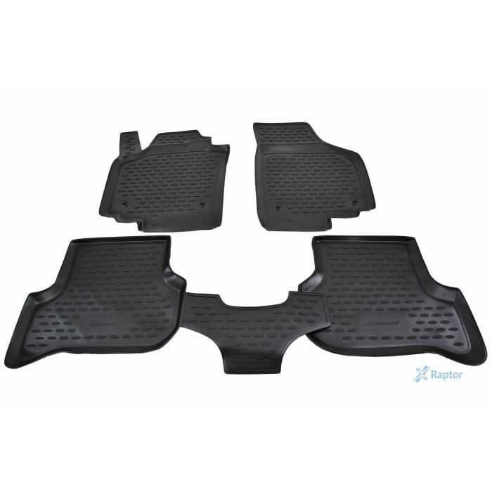 J&J AUTOMOTIVE | Tapis De Sol En Caoutchouc 3D Exclusive Pour Seat Altea 2004-2015