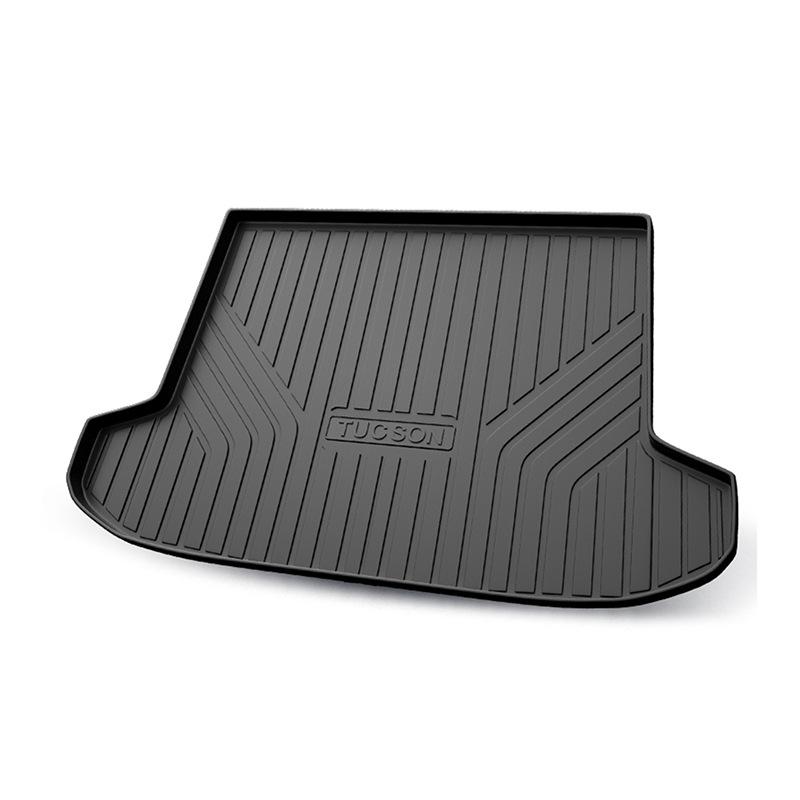 Современный огнеупорный износостойкий ПЭТ коврик в багажник для хранения с полным покрытием заднего отделения