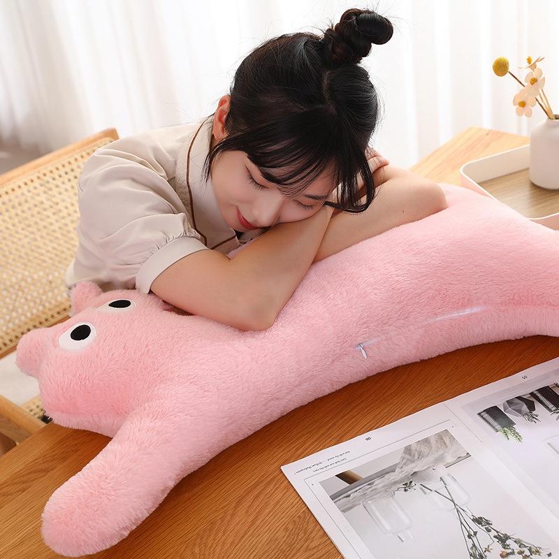 Очаровательная плюшевая игрушка-кошка для девочек, идеально подходящая в качестве компаньона для сна и варианта подарка