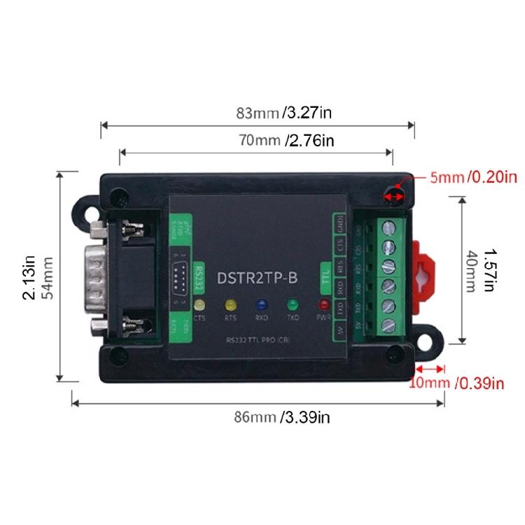 Продвинутый RS232 TTL последовательный адаптер USB-конвертер с множественной защитой для мониторинга оборудования