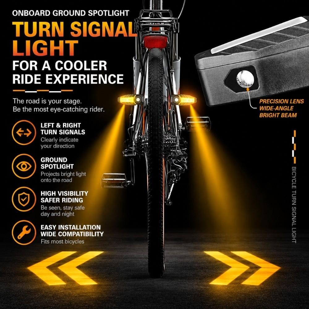 with Turn Signals Bike Turn Signal Remote Control LED MTB Rear Light Bike Tail Light Mountain Road